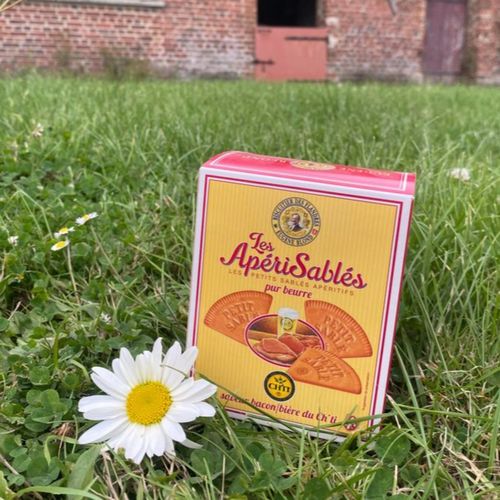 Photo de: Apérisablés saveur bacon/bière du Ch'ti